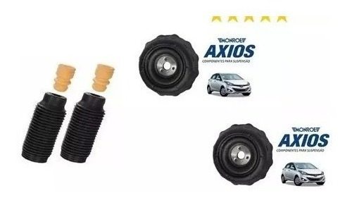 Par Batente Coifa Coxim Do Amortecedor Hyundai Hb20 Axios