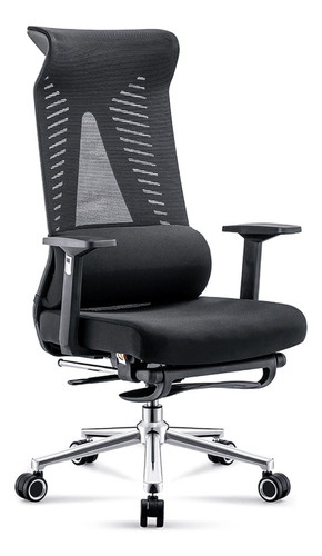 Silla Gerencial Hero Negra Con Respaldo Ergonómico 