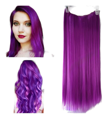 Extensiones Con Clip Colores Fantasía , Marca Estadounidense