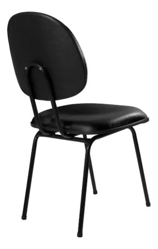 Kit 4 Cadeiras Executiva Fixa Ergonômica P/ Escritório Home