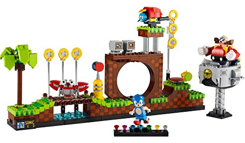Kit De Construcción Lego Sonic Green Hill Zone Con 1.125 Pie