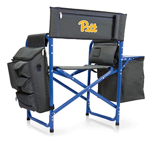 Ncaa Pitt Panthers Fusion Silla De Camping Con Mesa Auxiliar