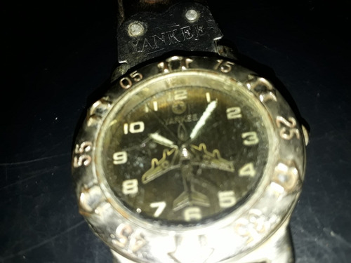 Relógio Antigo Pulso Yankee Street Avião Para Restauro