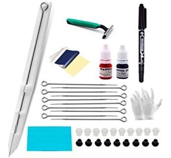 Kit White Poke Pen Kit De Tatuaje Completo Tatuaje Sumin Ktj