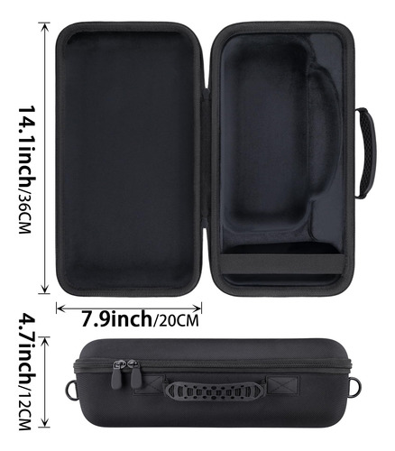 Funda Rígida Negra Para Altavoz Soundlink Max Portátil