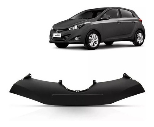 Placa protectora Apply Bumper Plate HB20 HB20s 2013 2014 2015 negra