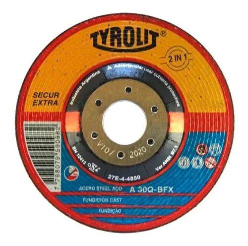 Disco Para Amoladora 101x3.2x15.8 Tyrolit