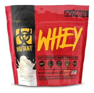 Proteina Mutant Whey 5 Libras (2.27 Kg) Vainilla Ice Cream
