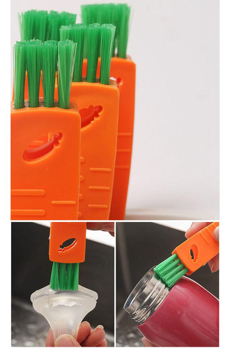 2 Cepillo Para Tazas, Cepillo Para Platos De Cocina, Cepillo
