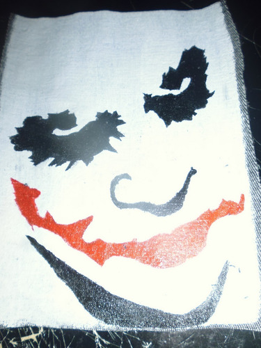 Imagen 2 de 2 de Parche Artesanal Joker