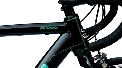 Bicicleta Ruta Venzo Phoenix 2025 Shimano Claris Blanco S