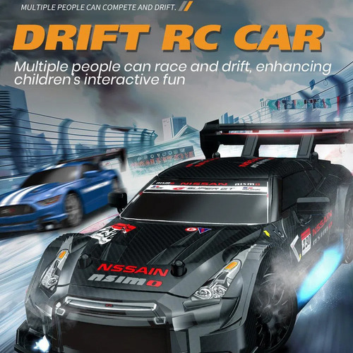 Auto A Control Remoto 1:24 Alta Velocidad Para Derrapes