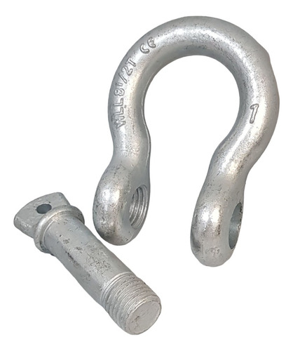 Grillete Galvanizado Corazón 1 Pulgada Para Eslingas