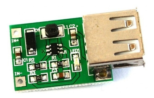 Elevador De Tensão Usb Entrada 0,9v A 5v - Saída 5v Arduino