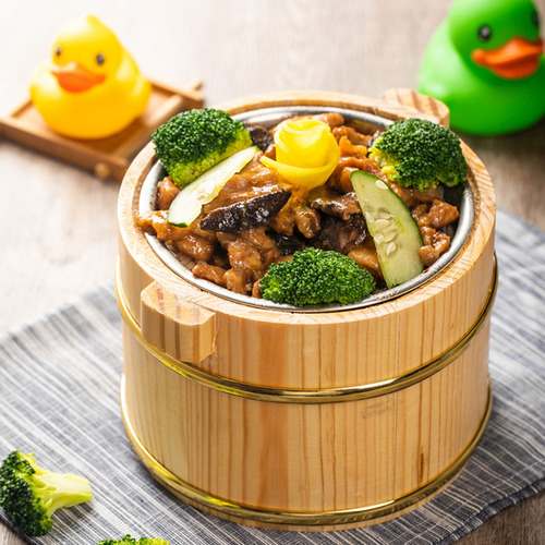 Contenedor De Barril De Arroz Sushi Cask