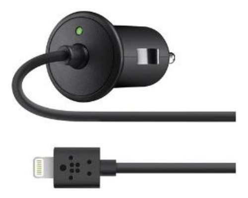 Carregador Veicular Belkin C/ Lightning Fixo 10w 2,1a Preto