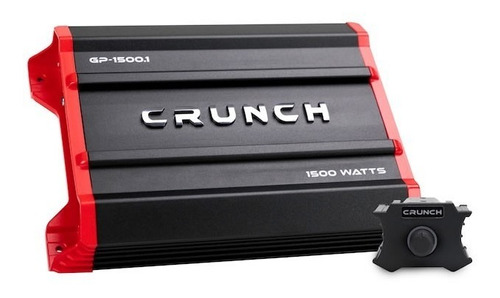 Amplificador Crunch Gp-1500.1 1500w 1 Canal Clase Ab 