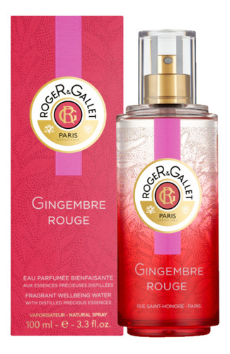 Perfume Roger & Gallet Ginger Rouge, 100 ml