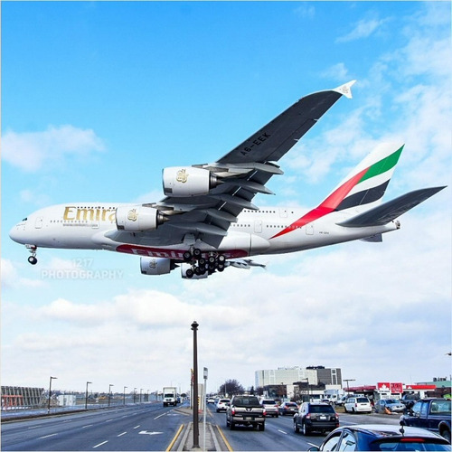 Imagen 4 de 6 de Airbus A380 Escala 1:500, Compañía Emirates, De Colección!