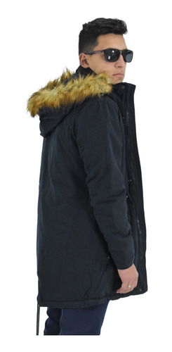 Imagen 4 de 5 de Campera Parka Hombre Gabardina Importada Abrigada Irun 1697