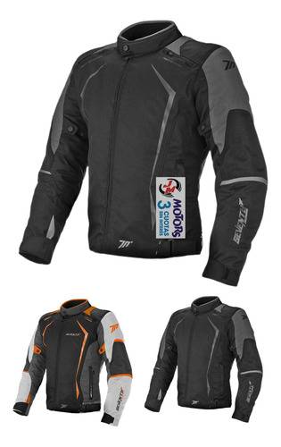 Jm Campera Moto Seventy Sd-jr47 Racing Naked Impermeable