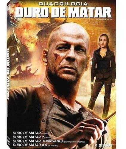 Dvd Duro De Matar Quadrilogia - Bruce Willis Ação E Aventura