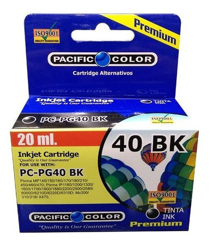 Cartucho De Tinta Alternativo Canon N° 40 Black