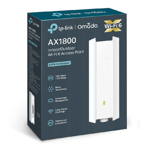 Tp-link Eap610-outdoor Acces Point Wifi6 Ax1800 Omada Ext.