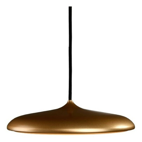 Lampara Colgante Matiz Ø40-dorado Diseño Con Led Incluido