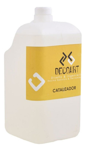 Catalizador Decoart Para Resinas T!00+ Y Mp100% 3kg Color Transparente