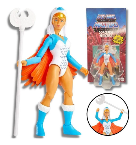 Boneco Feiticeira He Man Figura De Ação 15 Cm - Motu Mattel