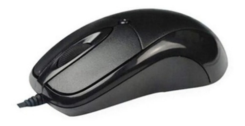 Mouse Optico Con Cable Usb 2 Botones 306a Marca Lisheng Color Negro