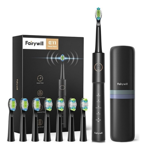 Fairywill® Cepillo De Dientes Eléctrico Con Repuesto Mod:e11