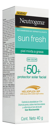 Protector Solar Neutrogena Fp50