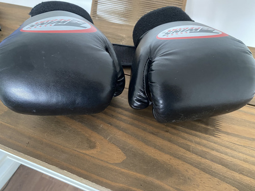 Guantes Twins Special 12 Oz Negro Casi Nuevo 12oz (Usado)