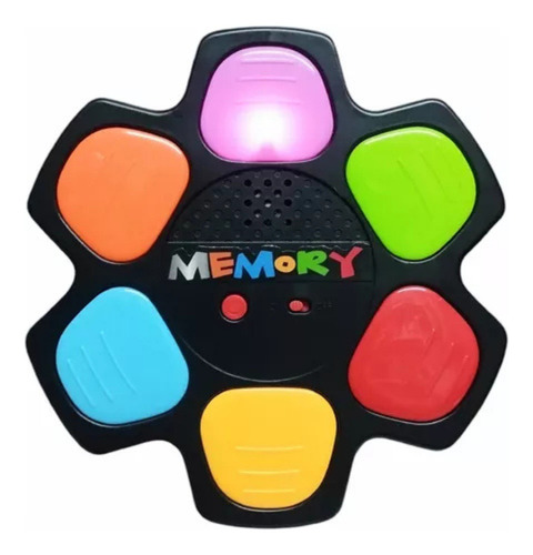 Juego De Memoria Electrónico Con Luz Y Sonido Portátil