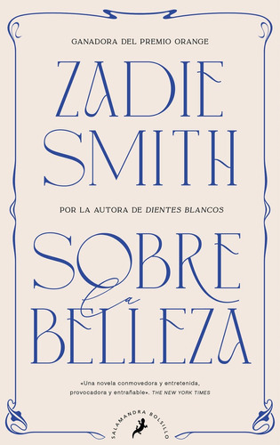 Libro Sobre La Belleza - Smith, Zadie
