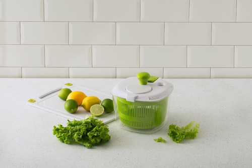 Imagen 6 de 6 de Centrifuga De Verduras Ilko New Line Escurridor De Lechuga