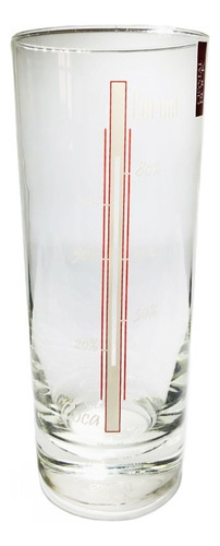 Vaso De Fernet Pinta 750ml Decorado Fernetero Con Medidas Color Blanco