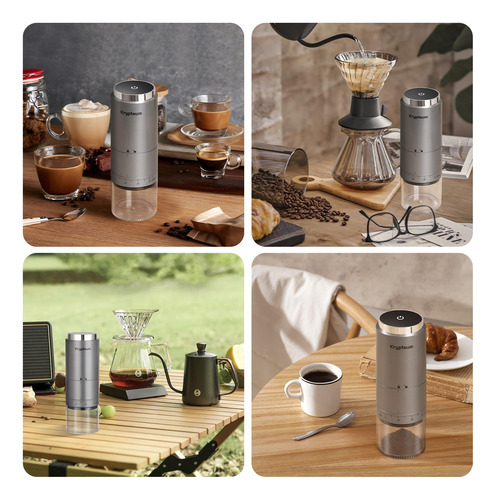 Moedor De Café Krypteum Portable Electric Burr 38 Configuraç