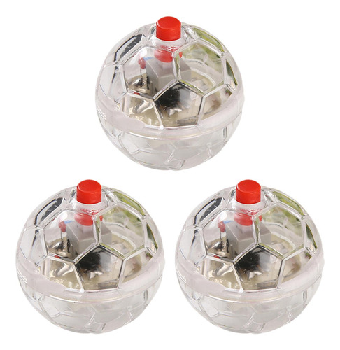 2 Bola Led Intermitente Led Brillante Para Gatito, Tamaño