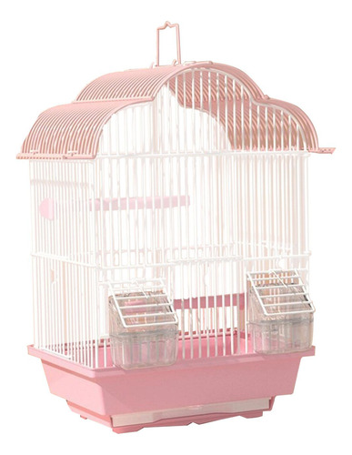 Jaula Para Pájaros Y Loros, Soporte Con Taza Para Comida, M
