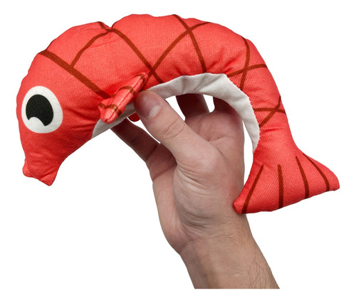 Peluche interactivo para perro, oso Kong y salmón, color marrón