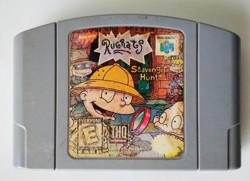 Rugrats Hunt Aventuras En Pañales Nintendo 64 N64 Original