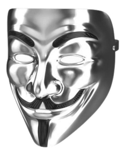 Mascarilla Color Gris Silver, Mxmcs-001, Silver, Máscara Ano