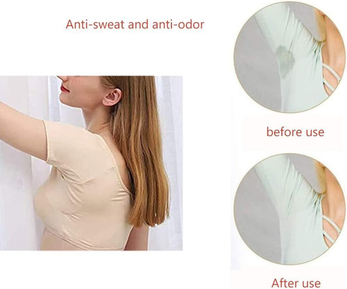 F 3pcs Almohadillas Antisudor Lavables Que Absorben El Sudor