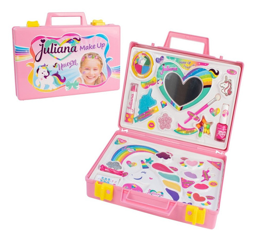 Valija Juliana Make Up Maquillaje Unicornio Grande Original