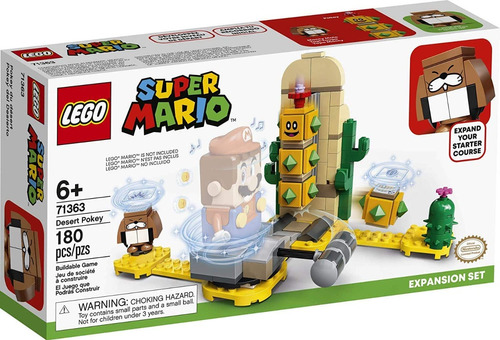 Lego® Super Mario: Desert Pokey Monty Mole Desierto #71363