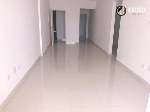Apartamento Com 3 Dormitórios À Venda, 136 M² Por R$ 599.500,00 - Vila Guilhermina - Praia Grande/sp - Ap2544