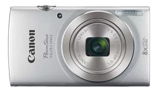 Canon PowerShot ELPH 180 compacta color plateado